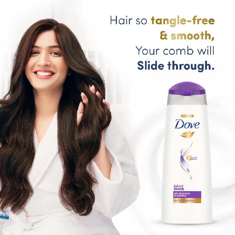 Dove Daily Shine Shampoo, 340 ml-3.webp